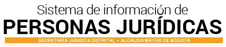 Logotipo Sistema de información de Personas Jurídicas